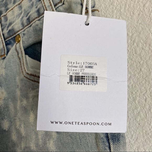 One Teaspoon Le Homme Freebirds Jeans NWT - Picture 3 of 7